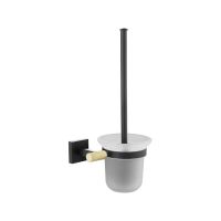 Ершик для унитаза Rose RG3000H, золото/черный — фото 1, Ершики для унитаза