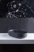 Раковина накладная Allen Brau Fantasy 55 антрацит арт-4.11022.AN — фото 3, Раковины накладные