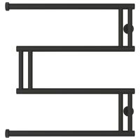 Товар: Полотенцесушитель водяной Сунержа High-Tech+ model "M" 600х600 Тёмный титан муар арт-15-4050-6060 - фото 1 Полотенцесушитель водяной Сунержа High-Tech+ model "M" 600х600 Тёмный титан муар арт-15-4050-6060 — фото 1, Водяные полотенцесушители