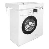 Товар: Раковина подвесная Azario Ritsa 801х503х95 над стиральной машиной, белый арт-CS00093810 - фото 4 Раковина подвесная Azario Ritsa 801х503х95 над стиральной машиной, белый арт-CS00093810 — фото 4, Раковины подвесные