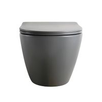 Унитаз подвесной Veconi Ento арт-VEN-52TGr — фото 3, Подвесные унитазы