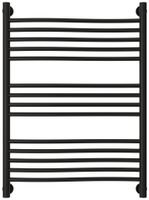 Полотенцесушитель водяной Сунержа Флюид+ 800х600 Матовый чёрный арт-31-0222-8060 — фото 1, Водяные полотенцесушители