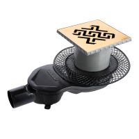 Товар: Трап BERGES водосток PLATZ Antik 150х150, золото глянец, S-сифон D50 H60 боковой арт-092161 - фото 7 Трап BERGES водосток PLATZ Antik 150х150, золото глянец, S-сифон D50 H60 боковой арт-092161 — фото 7, Трапы для душа