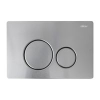 Комплект подвесной унитаз ABBER Bequem AC1100T белый с инсталляцией AC0105 и кнопкой AC0121MCH матовый хром AC1100T-AC0105-AC0121MCH — фото 5, Комплекты унитаз + инсталляция