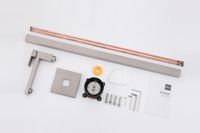 Смеситель ABBER Daheim AF8241SP напольный для раковины, сатин — фото 3, Смесители напольные