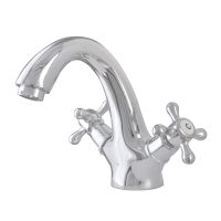 Смеситель для раковины Сантаком stMIRA 5022, хром — фото 1, Смесители для раковины