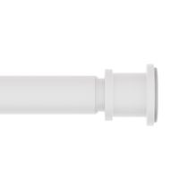 Карниз для ванной комнаты, 110-200 см, белый матовый, Elegante, IDDIS, арт-RSW0120i14 — фото 2, Карнизы для ванной