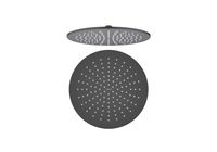 Круглый верхний душ 300*7 мм AQUATEK, матовый черный AQ2079MB — фото 1, Верхние души