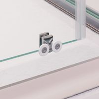 Душевой уголок RGW PA-245 90x100, прямоугольный, профиль хром, стекло прозрачное/6 мм, арт-410824590-11 — фото 5, Прямоугольные душевые уголки