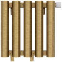 Отопительный радиатор Сунержа Кумир-0 EU50 правый 300х330 5 секций Состаренная латунь арт-051-0351-3005 — фото 6, Радиаторы отопления