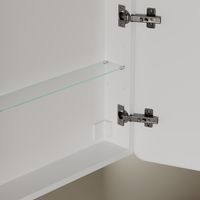 Товар: Зеркальный шкаф для ванной комнаты SANCOS Diva 800х149х800, с подсветкой, арт. арт-DIV800 - фото 8 Зеркальный шкаф для ванной комнаты SANCOS Diva 800х149х800, с подсветкой, арт. арт-DIV800 — фото 8, Зеркальные шкафы в ванную