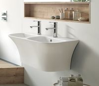 Умывальник CeramaLux G760 — фото 1, Раковины подвесные