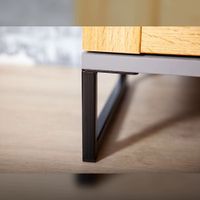 Комплект мебели для ванной Бриклаер ЛОФТ 100L, метрополитен грей — фото 6, Комплекты мебели для ванной