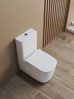 Унитаз MIRKO Tornado напольный безободковый CT11090 (620х355х790) Ceruttispa — фото 2, Напольные унитазы