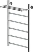 Полотенцесушитель водяной Aquanet Mauro 800x500 с полкой 00282321 — фото 1, Водяные полотенцесушители