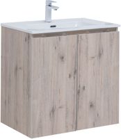 Товар: Тумба под раковину Aquanet Алвита New 70 2 дверцы, дуб веллингтон белый 00303906 - фото 1 Тумба под раковину Aquanet Алвита New 70 2 дверцы, дуб веллингтон белый 00303906 — фото 1, Тумбы под раковину
