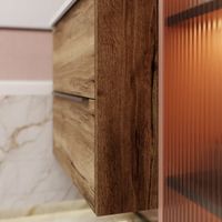 Тумба под раковину подвесная La Fenice Tesoro , табак арт-FNC-01-TES-DGT-80-2 — фото 5, Тумбы под раковину