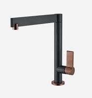 Смеситель для кухни Webert Spirit , черный/бронза арт-SO920302722 — фото 1, Смесители для кухни