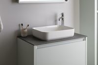 Тумба под раковину Allen Brau Fantasy 80 1.11002.PWM папирус матовый — фото 18, Тумбы под раковину