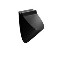 Товар: COMMUNITY с безободковой системой смыва с крышкой фаянсовый черный матовый арт-769626 - фото 2 COMMUNITY с безободковой системой смыва с крышкой фаянсовый черный матовый арт-769626 — фото 2, Писсуары