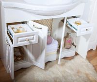 Товар: Комплект мебели для ванной Бриклаер АННА 100, белый - фото 7 Комплект мебели для ванной Бриклаер АННА 100, белый — фото 7, Комплекты мебели для ванной