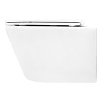 Унитаз подвесной Azario VELA 360х480х360 безободковый, система смыва "Торнадо", с быстросъемным сиденьем микролифт арт-AZ-2480 — фото 9, Подвесные унитазы