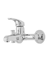 OneLife смеситель для ванны/душа однорычажный полимерный, хром арт-P01-100cr — фото 4, Смеситель для ванны