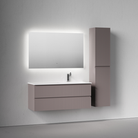 Товар: Тумба подвесная SANCOS Snob R правая 1195х445х500, c двумя ящиками оснащенными доводчиками, Doha Soft, арт.SNR120RSM - фото 3 Тумба подвесная SANCOS Snob R правая 1195х445х500, c двумя ящиками оснащенными доводчиками, Doha Soft, арт.SNR120RSM — фото 3, Тумбы под раковину