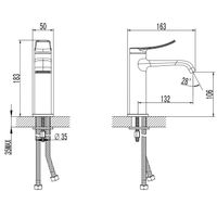 Товар: Смеситель для раковины Azario ABILITY керамический картридж, без донного клапана, хром арт-AZ-VQR168331С - фото 1 Смеситель для раковины Azario ABILITY керамический картридж, без донного клапана, хром арт-AZ-VQR168331С — фото 1, Смесители для раковины