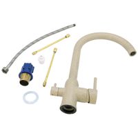 NAPOLI Смеситель д/кухни совмещенный с краном для питьевой воды, песочный камень 32669 — фото 8, Смесители для кухни