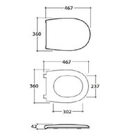 Товар: Сиденье с крышкой GLOBO GRACE с микролифтом цвет белый GR022BI - фото 2 Сиденье с крышкой GLOBO GRACE с микролифтом цвет белый GR022BI — фото 2, Сиденья для унитаза