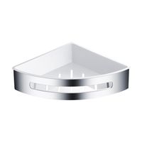 Полка угловая Timo Luiro 18577/00 хром — фото 4, Полки для ванной и душа