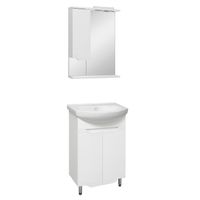 Зеркальный шкаф VIKTORIA 55 /левый/ AQUA DE MARCO 1055CVIC/L — фото 5, Зеркальные шкафы в ванную