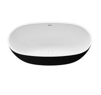 Товар: Ванна отдельностоящая Grossman Classic (150х78х58) цвет черный/белый матовый,1 место арт-GR-2403MB - фото 3 Ванна отдельностоящая Grossman Classic (150х78х58) цвет черный/белый матовый,1 место арт-GR-2403MB — фото 3, Акриловые ванны