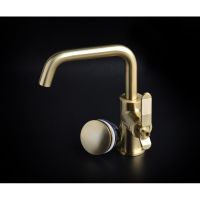 Донный клапан Bronze de Luxe 008/1CG, матовое золото — фото 1, Донные клапаны