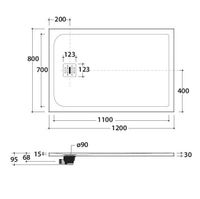 Товар: Душевой поддон GLOBO DOCCIAPIETRA с антислипом цвет белый арт-DP12080501 - фото 2 Душевой поддон GLOBO DOCCIAPIETRA с антислипом цвет белый арт-DP12080501 — фото 2, Душевые поддоны из искусственного камня
