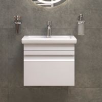 Тумба под раковину VIGO Holly 50 подвесная белый (038) — фото 2, Тумбы под раковину