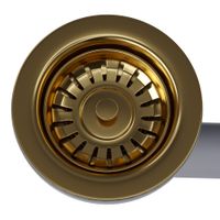 Товар: Кухонная мойка Reflexion Iseo RX2250GD брашированное золото - фото 473 Кухонная мойка Reflexion Iseo RX2250GD брашированное золото — фото 473, Кухонные мойки