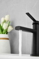 Смеситель для раковины BELZ , черный арт-B10813-7 — фото 8, Смесители для раковины