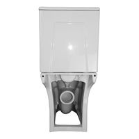 Унитаз-компакт Azario FRETTA ROUND 650х340х770 напольный, безободковый с бачком и сиденьем микролифт арт-AZ-1217 + AZ-1216 — фото 8, Напольные унитазы