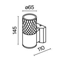 Товар: Настенный светильник (бра) Outdoor O583WL-01B - фото 4 Настенный светильник (бра) Outdoor O583WL-01B — фото 4, Уличное освещение