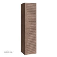 МОДО Терца пенал правый интегрированная ручка арт-35651R-RF15 — фото 1, Пеналы для ванной комнаты