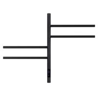 Товар: Полотенцесушитель электрический Vincea 43x60, черный, таймер арт-VTD-1S1CBE - фото 2 Полотенцесушитель электрический Vincea 43x60, черный, таймер арт-VTD-1S1CBE — фото 2, Электрические полотенцесушители