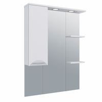 Товар: Зеркальный шкаф ELEGANSE 75 /хром/левый/ AQUA DE MARCO 1075CELE/L - фото 2 Зеркальный шкаф ELEGANSE 75 /хром/левый/ AQUA DE MARCO 1075CELE/L — фото 2, Зеркальные шкафы в ванную