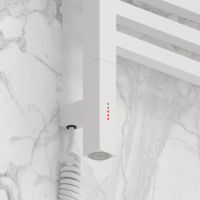 Полотенцесушитель электрический Сунержа Модус 3.1 1000х500 МЭМ левый Матовый белый 30-5900-1050 — фото 2, Электрические полотенцесушители