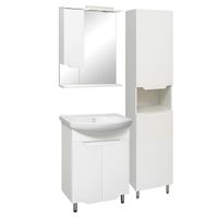 Зеркальный шкаф VIKTORIA 60 /левый/ AQUA DE MARCO 1060CVIC/L — фото 5, Зеркальные шкафы в ванную