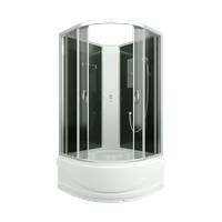 Душевая кабина ERLIT 35 серия тонированное стекло арт-ER3509TPE-C4-RUS — фото 1, Душевые кабины