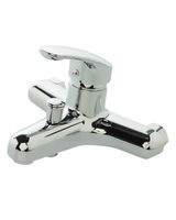 OneLife смеситель для ванны/душа однорычажный полимерный, хром арт-P01-100cr — фото 3, Смеситель для ванны