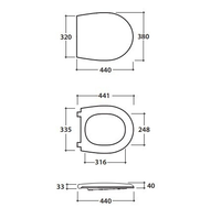 Сиденье с крышкой GLOBO BOWL+ с микролифтом цвет белый BPR20BI — фото 2, Сиденья для унитаза