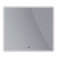 Зеркало Lemark ELEMENT 90х80 см с подсветкой, с подогревом арт-LM90Z-E — фото 3, Зеркала в ванную комнату